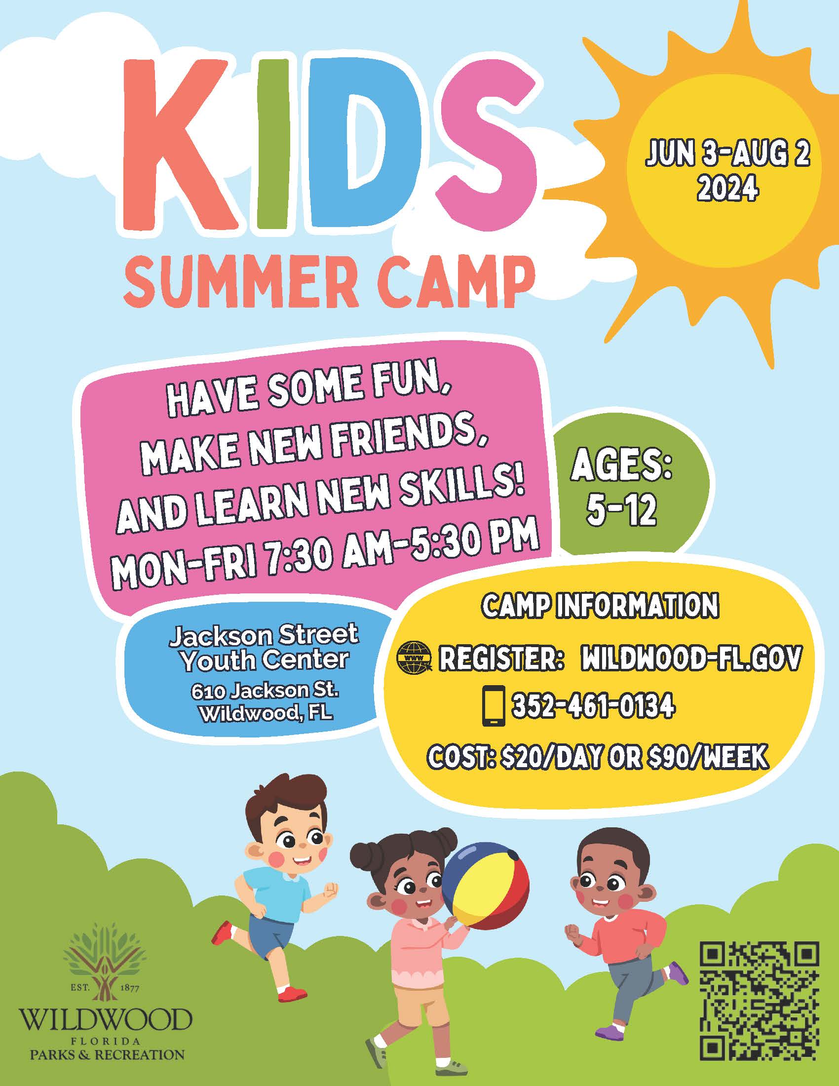 Kids Summer Camp | Wildwood Florida